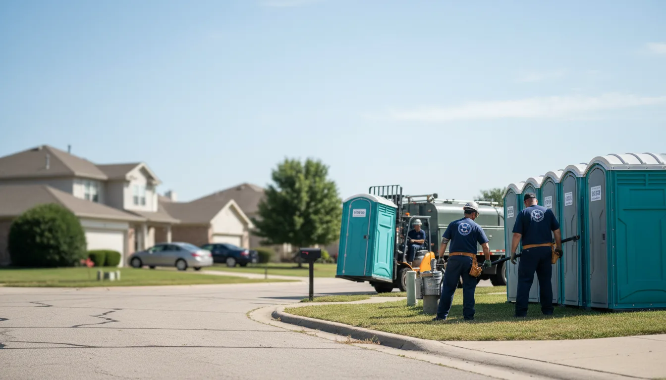 Porta Potty Rental in Utica, MI near me